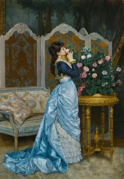 Day Dreaming av Auguste Toulmouche