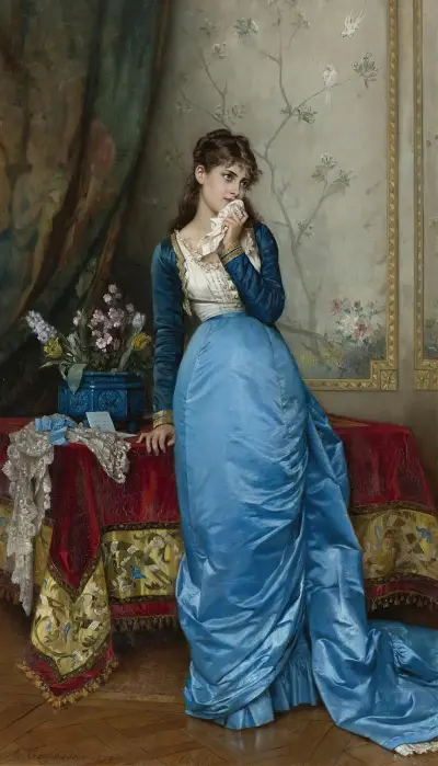 The Letter av Auguste Toulmouche