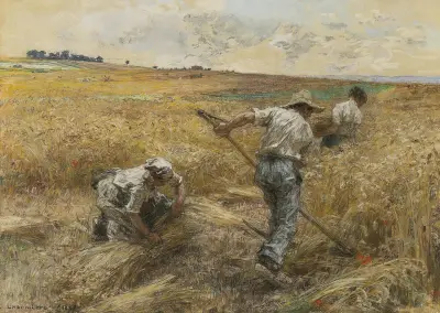 Augusti av Léon Augustin Lhermitte