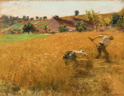 Skörden av Léon Augustin Lhermitte