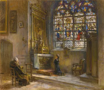 Bönen, Église Saint-Bonnet av Léon Augustin Lhermitte