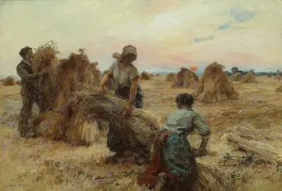 Skörden av Léon Augustin Lhermitte