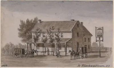 At Blackwoodtown, N.J. av Augustus Köllner