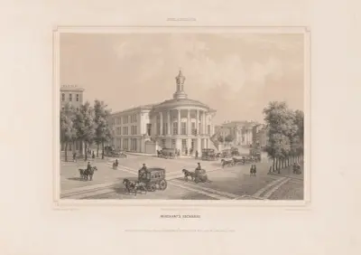 Philadelphia merchant’s exchange av Augustus Köllner