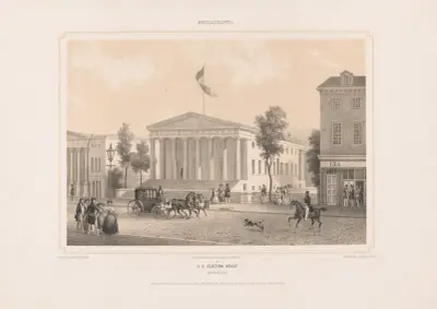 Philadelphia U.S. custom house av Augustus Köllner