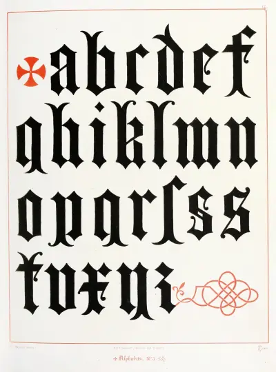 Abecedy 3, Augustus Pugin