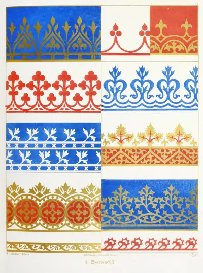 Borten von Augustus Pugin
