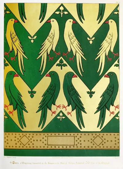 Diapering from Cologne Cathedral av Augustus Pugin