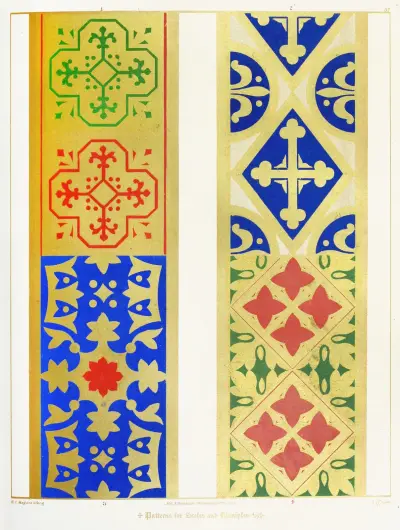 Muster für Stolen und Manipeln 3 von Augustus Pugin