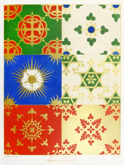 Patterns of Powdering 3 av Augustus Pugin