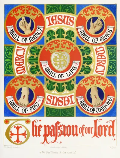 The Five Wounds of our Lord Glorified av Augustus Pugin