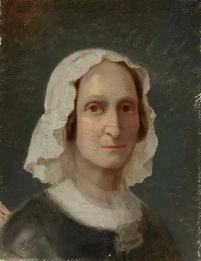 Portrait of Ludwika Czajkowska née Śniadecka (1802–1866), wife of Michał Sadyk Pasha av Stanisław Chlebowski