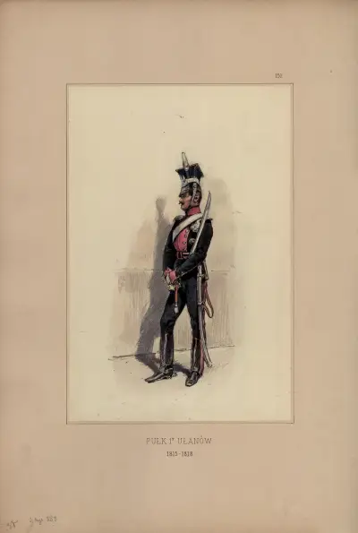 1 Pułk Ułanów 1815-1818 av Bronisław Gembarzewski