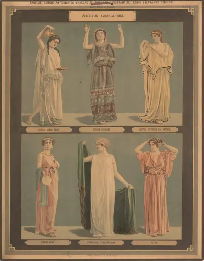 Greek costumes I av Bronisław Gembarzewski