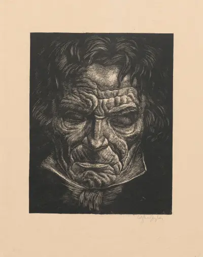 Beethoven av Władysław Skoczylas
