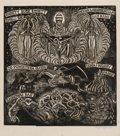 Holy God; War av Władysław Skoczylas