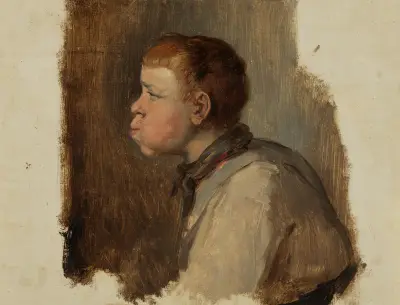 Byst av en pojke av Johann Baptist Kirner
