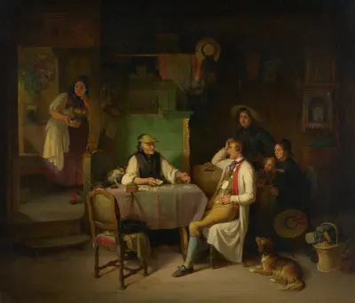 The Fortune-Teller av Johann Baptist Kirner