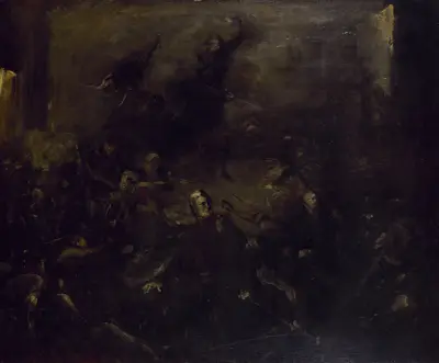 Politisk allegori med porträtt av Victor Hugo av Jean-Baptiste Carpeaux