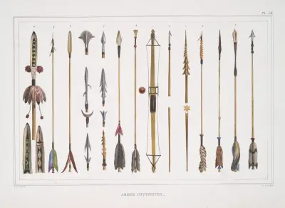 Armes offensives av Jean Baptiste Debret