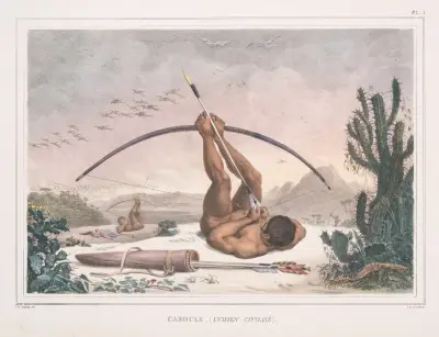 Cabocle, (Indien civilisé) av Jean Baptiste Debret
