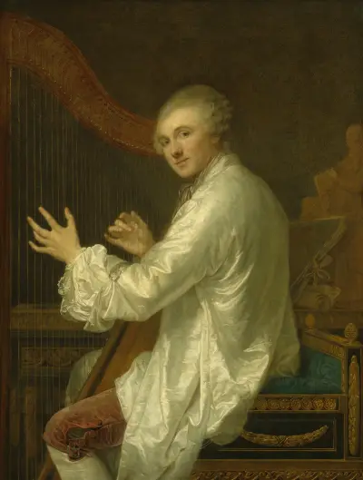 Ange Laurent de La Live de Jully (probably 1759) av Jean-Baptiste Greuze