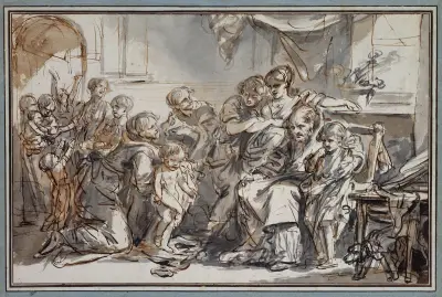 Hemmascen av Jean-Baptiste Greuze