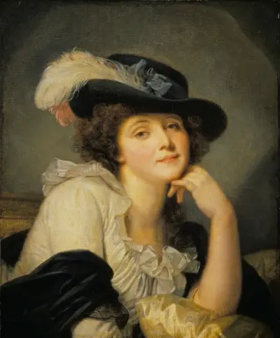 Portrait of a Woman, 1786 av Jean-Baptiste Greuze