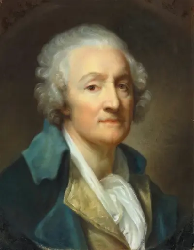 Självporträtt av Jean-Baptiste Greuze