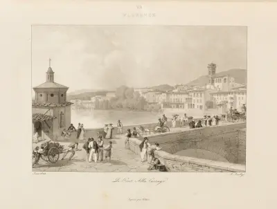 Florence, 1833 – nr 3 av Jean-Baptiste Isabey