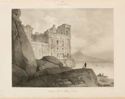 Naples, 1833 – nr 3 av Jean-Baptiste Isabey