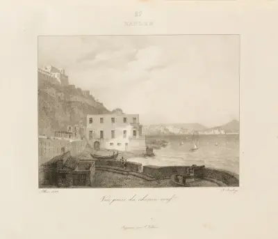 Naples, 1833 – nr 6 av Jean-Baptiste Isabey