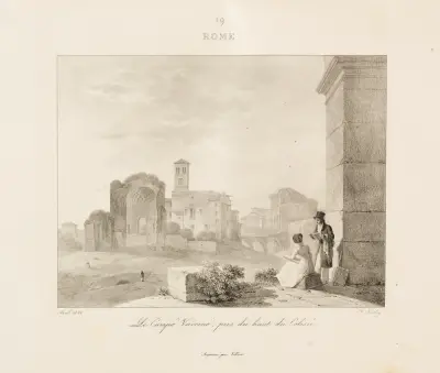 Rome, 1833 – nr 4 av Jean-Baptiste Isabey