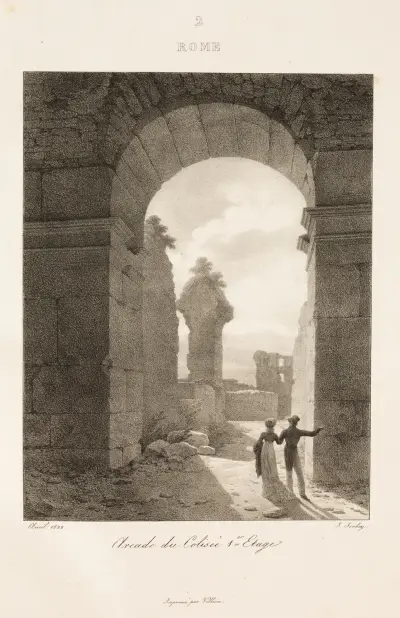 Rome, 1833 – nr 1 av Jean-Baptiste Isabey