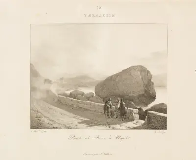 Terracine av Jean-Baptiste Isabey