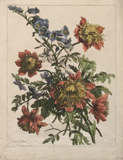 Bouquet av Jean-Baptiste Monnoyer