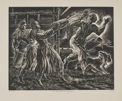 Śmigus av Edmund Bartłomiejczyk