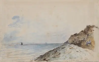 Le Havre av Johan Barthold Jongkind