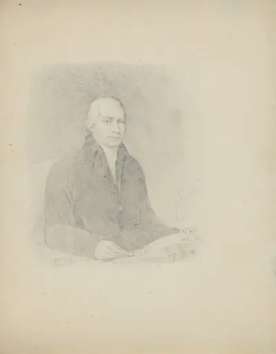 Neidentifikovaný muž, 1825 – Nr. 1, James Barton Longacre