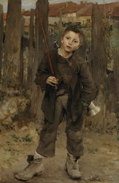 Pas Mèche (Nothing Doing) av Jules Bastien-Lepage