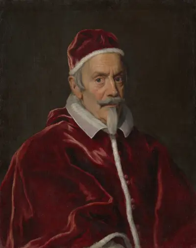 Pope Clement X (1590–1676) av Giovanni Battista Gaulli