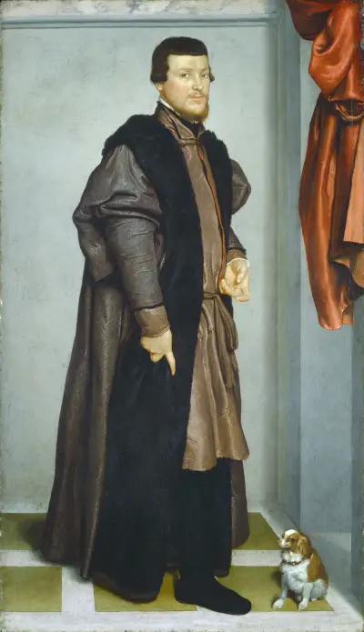 Gian Federico Madruzzo av Giovanni Battista Moroni