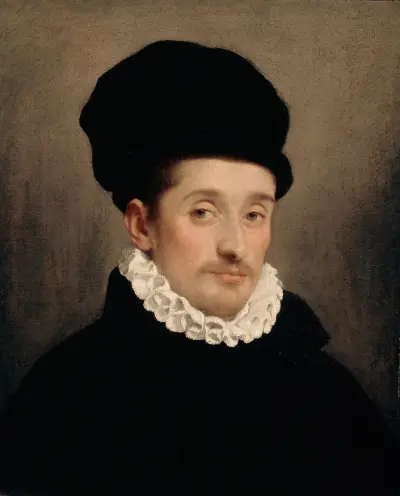 Portrait of a Man – nr 1 av Giovanni Battista Moroni