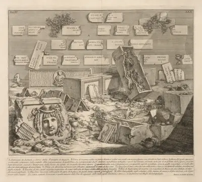 Iscrizioni de Liberti e Servi, Giovanni Battista Piranesi