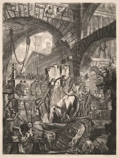 The Man on the Rack av Giovanni Battista Piranesi