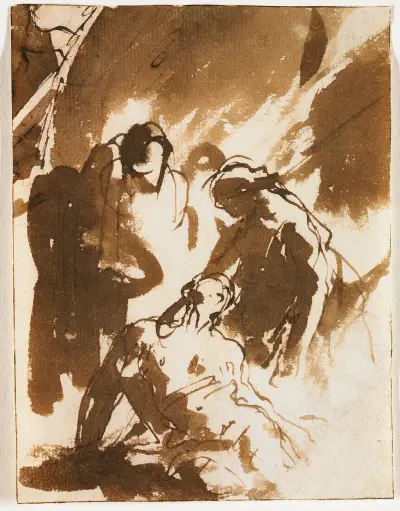 Hyacintos död av Giovanni Battista Tiepolo