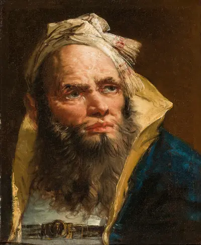 Head of a Philosopher av Giovanni Battista Tiepolo