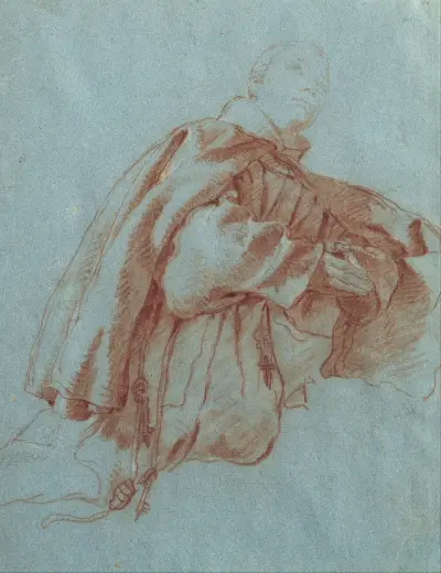 Saint Pascal Baylon av Giovanni Battista Tiepolo