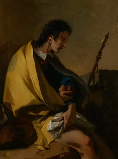 Saint Roch av Giovanni Battista Tiepolo