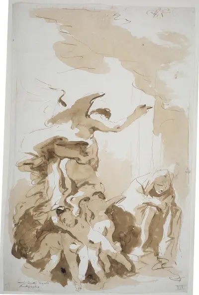 Bebådelsen av Giovanni Battista Tiepolo